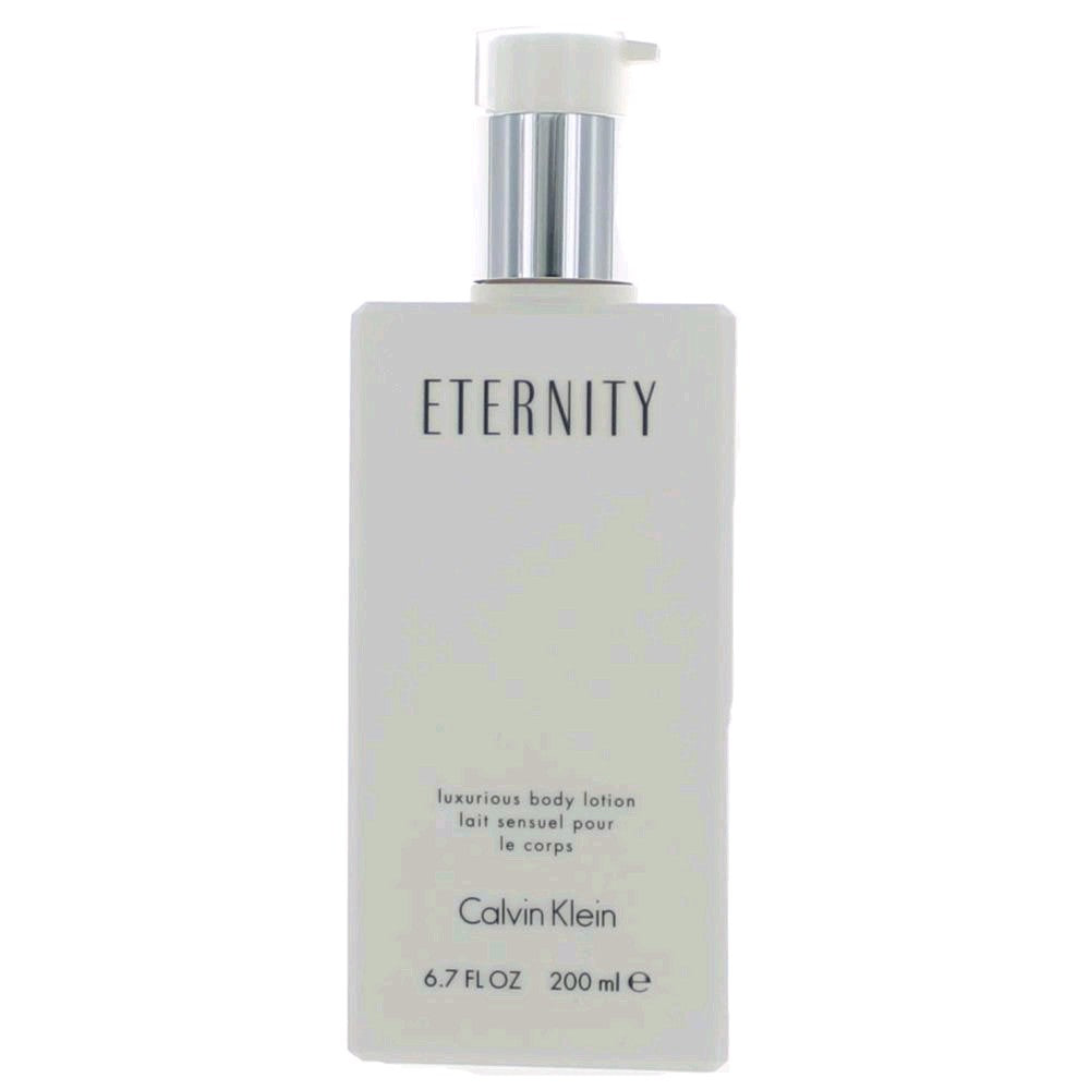 Calvin Klein Eternity Body Lotion for Women with Pump 6.7 oz