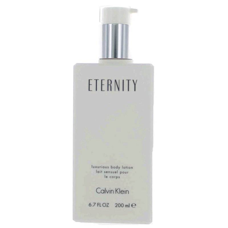 Calvin Klein Eternity Body Lotion for Women with Pump 6.7 oz