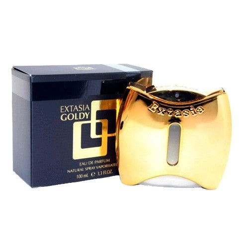 New Brand Extasia Goldy Eau de Parfum 3.4 oz product image