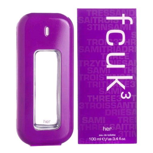 French Connection FCUK 3 Eau de Toilette 3.4 oz product image