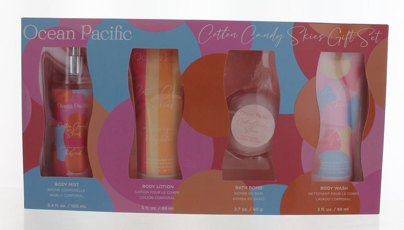Ocean Pacific OP Cotton Candy Skies Gift Set 4-Piece product image