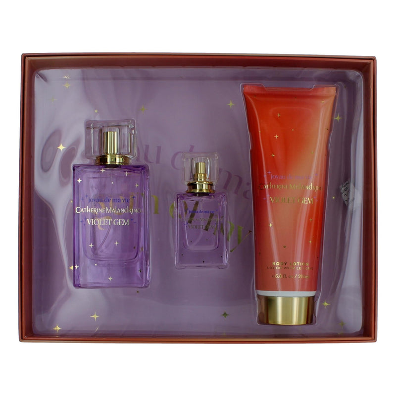 Catherine Malandrino Violet Gem Gift Set 3-Piece product image