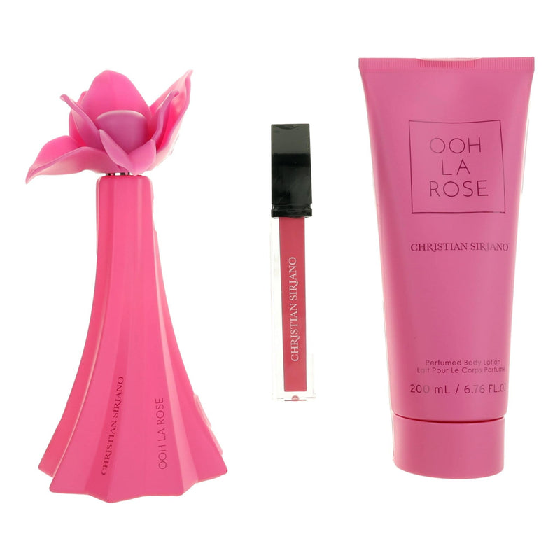Christian Siriano Ooh La Rose Gift Set 3-Piece product image