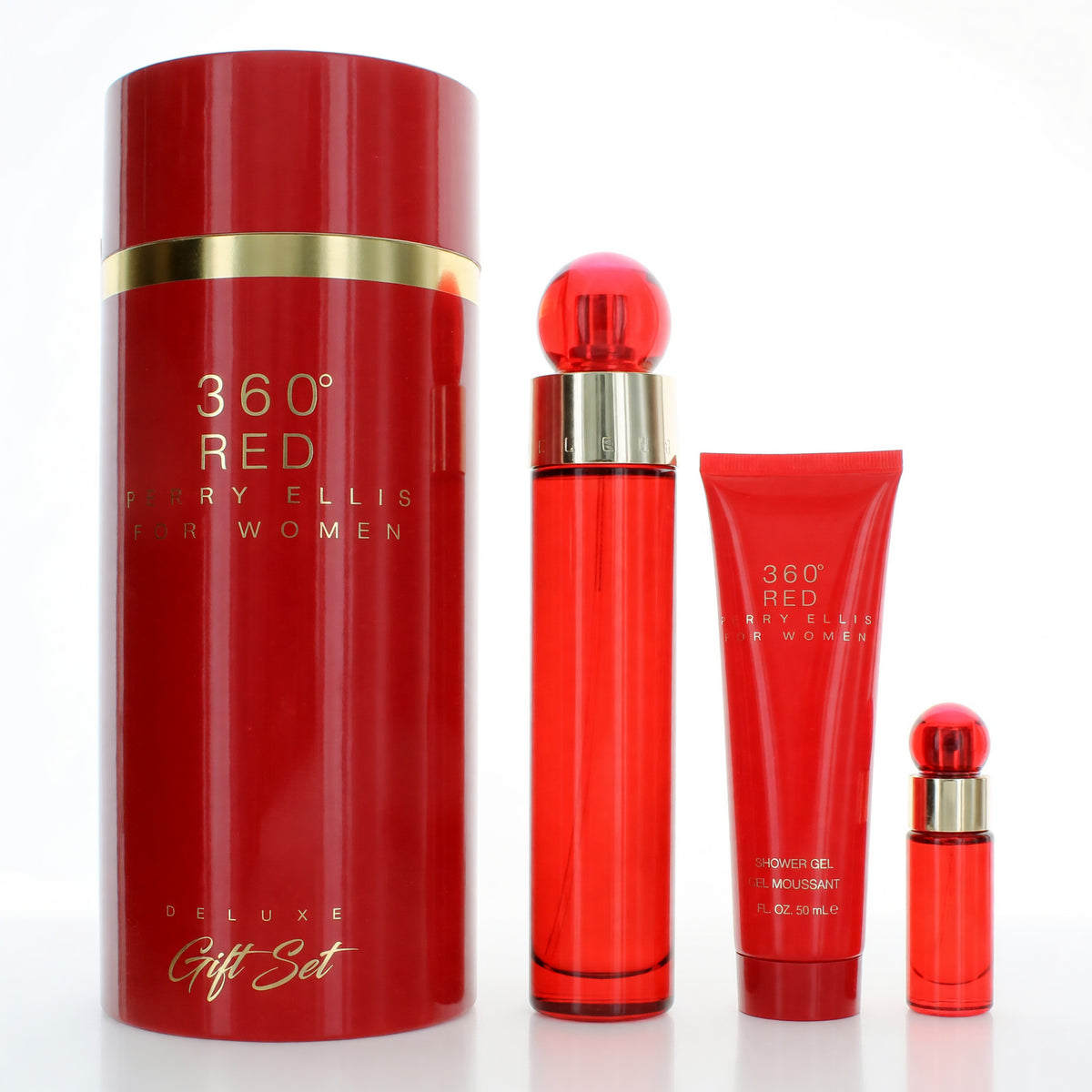 Perry Ellis 360 Red Perfume & Cologne 3-Piece product image