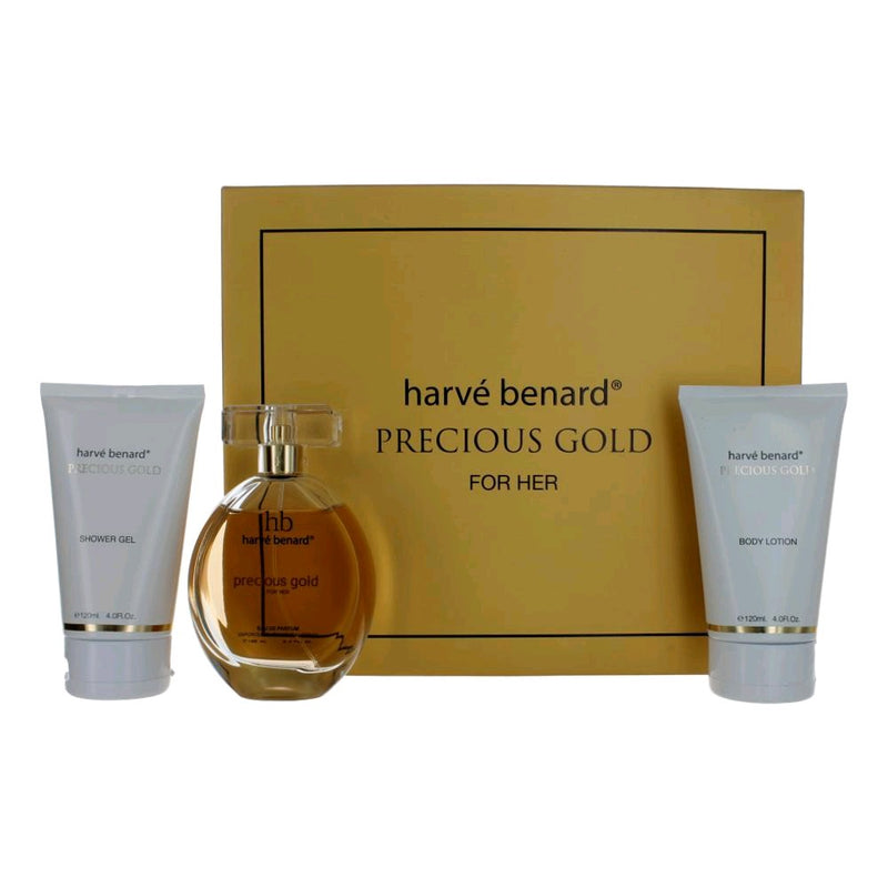 Harve Bernard Precious Gold Gift Set 3-Piece product image