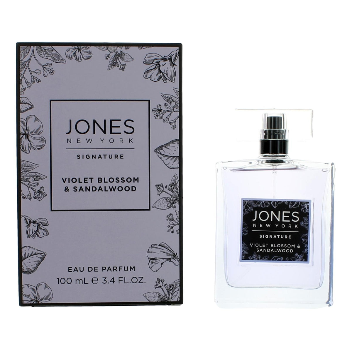 Jones New York Violet Blossom & Sandalwood Eau de Parfum 3.4 oz product image