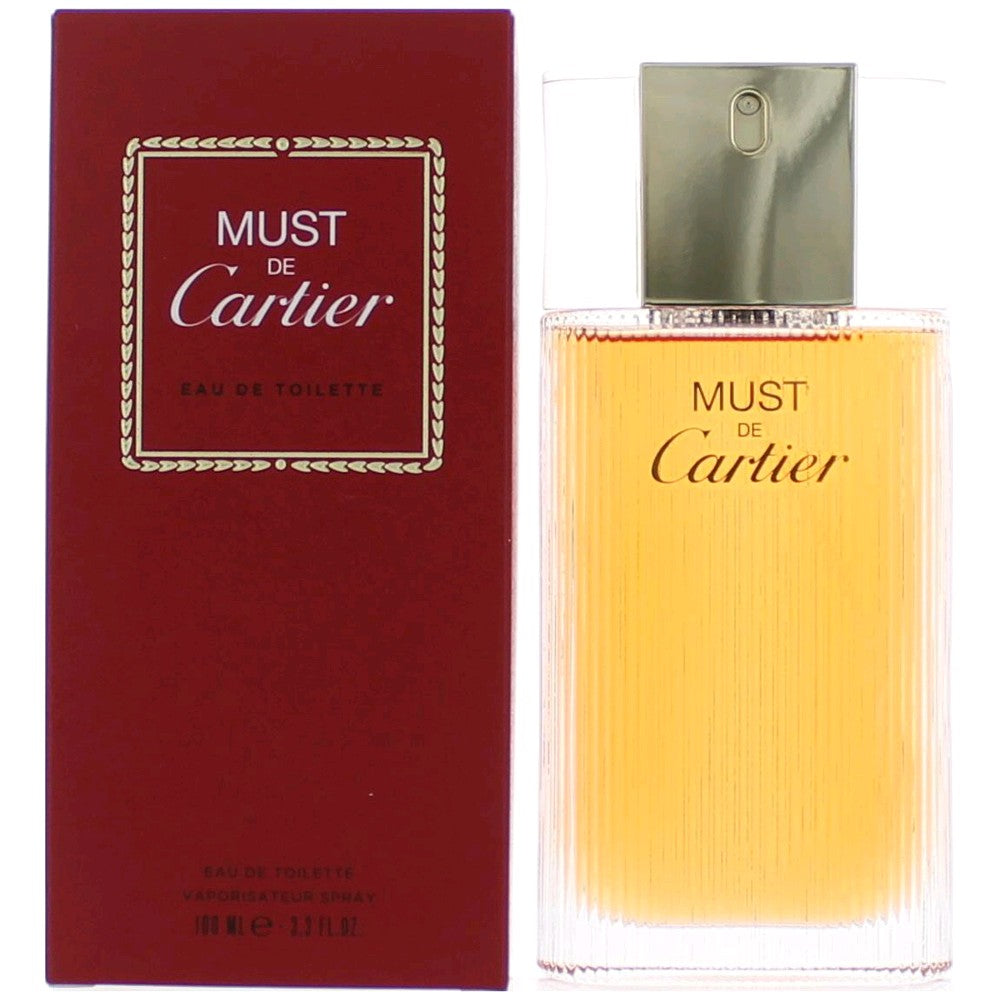 Cartier Must De Cartier Eau de Toilette 3.3 oz product image