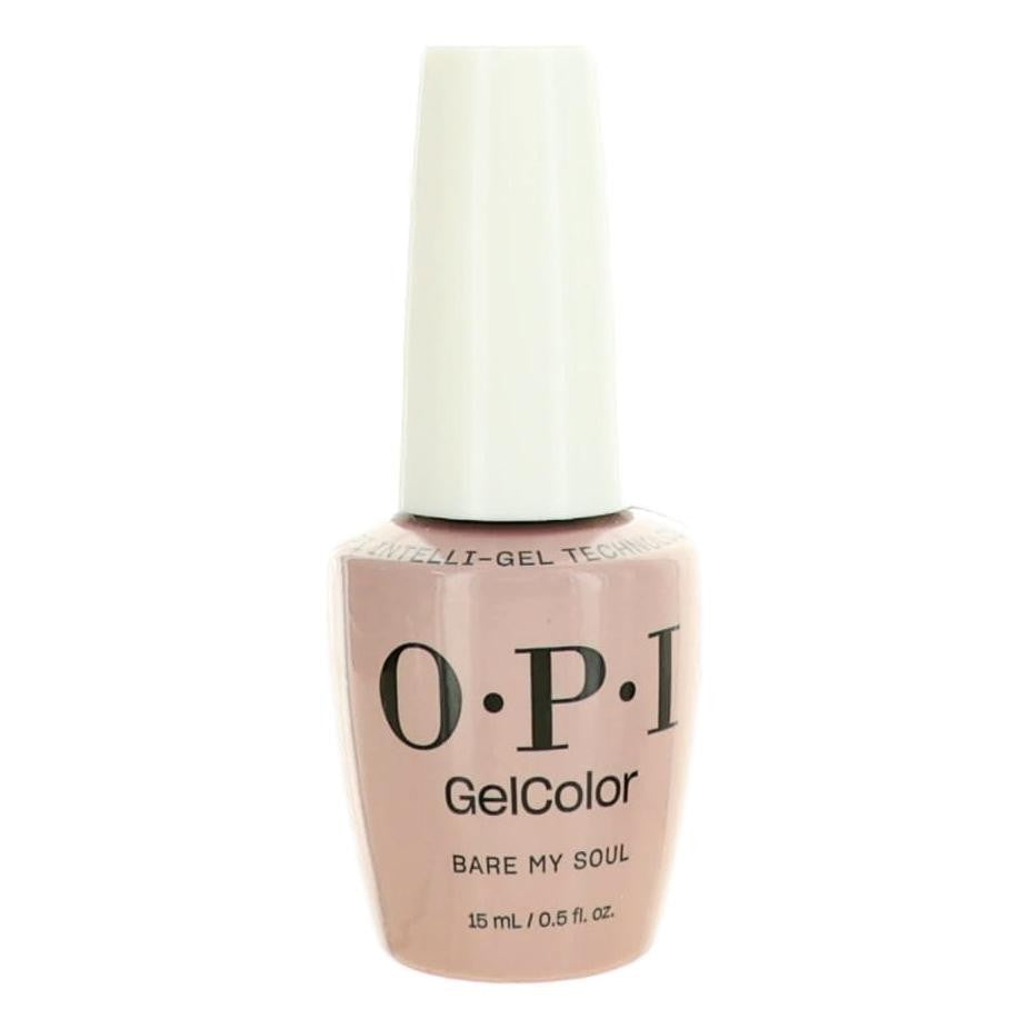 OPI Gel Nail Polish Gel Color- Bare My Soul 0.5 oz