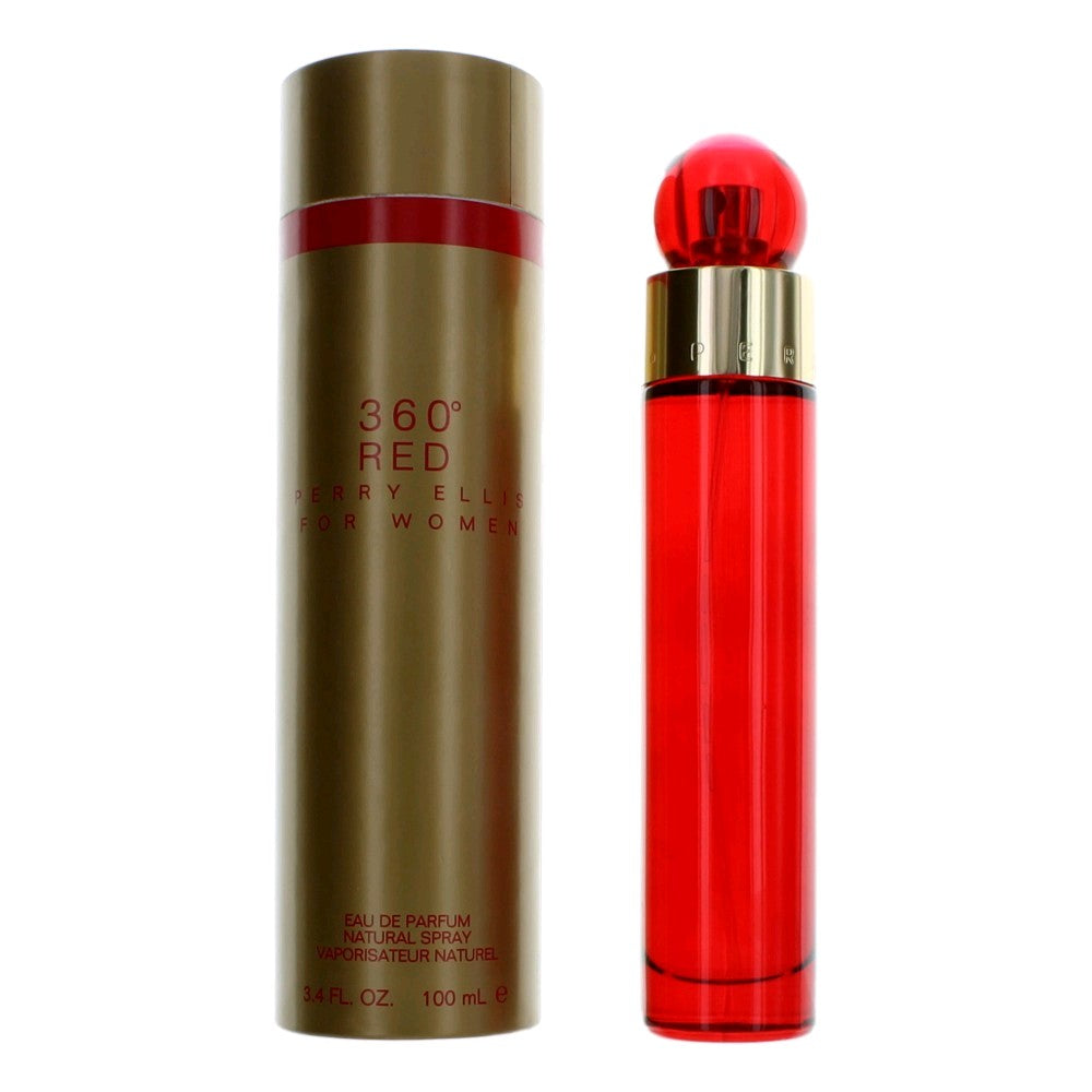 Perry Ellis 360 Red Eau de Parfum 3.4 oz product image