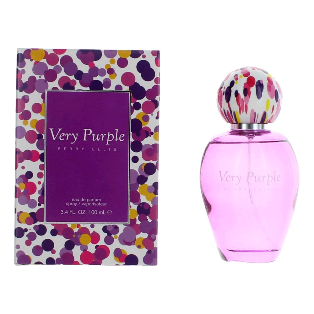 Perry Ellis Very Purple Eau de Parfum 3.4 oz product image