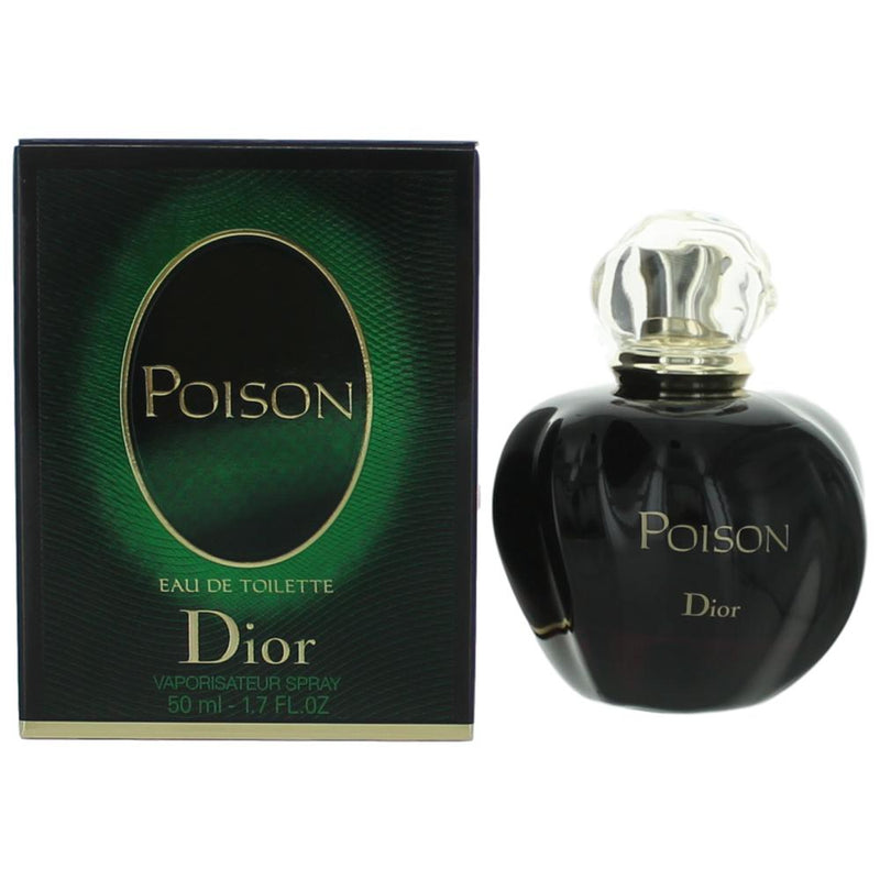 Christian Dior Poison Eau de Toilette Spray for Women – 1.7 oz