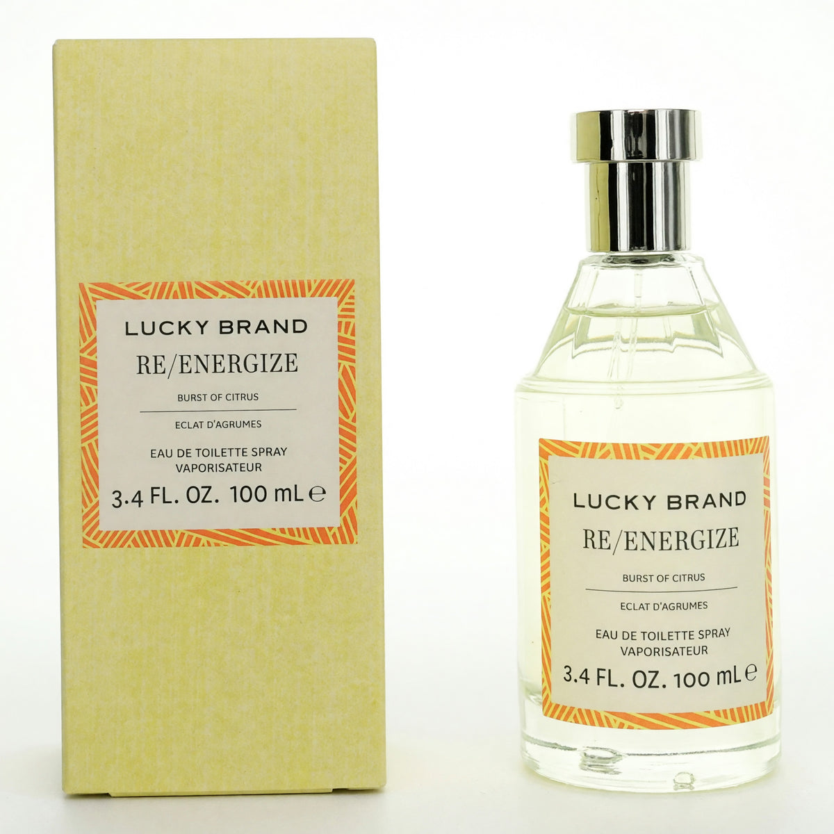 Lucky Brand Re/Energize Eau de Toilette 3.4 oz product image