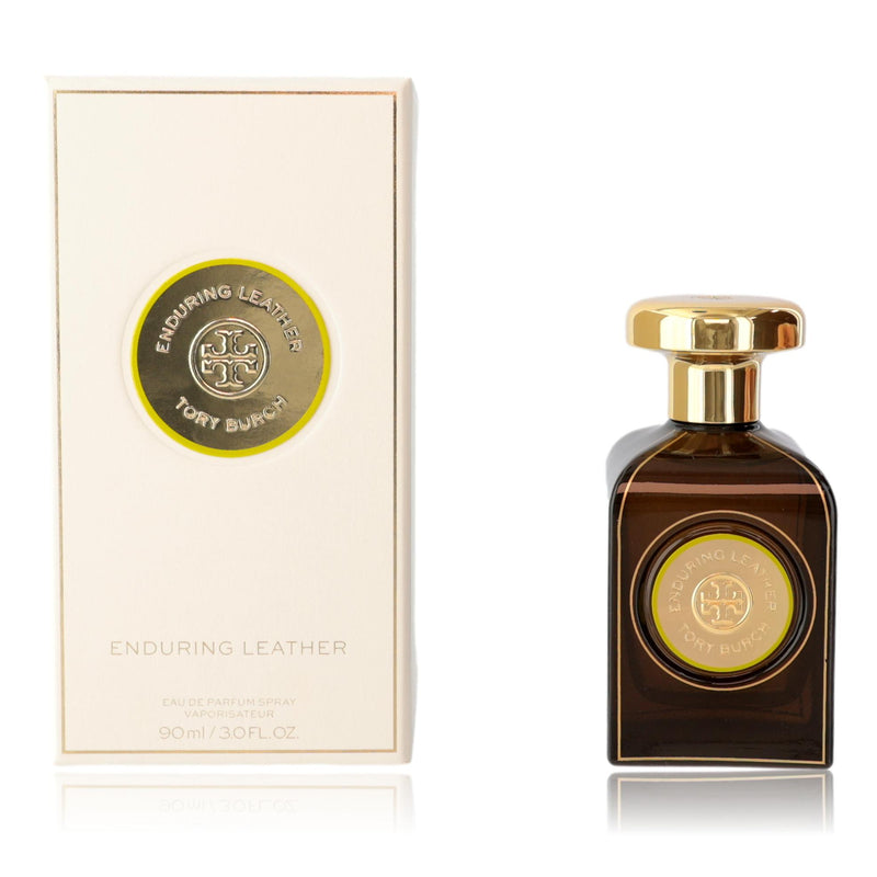 Tory Burch Enduring Leather Eau de Parfum Spray for Women – 3 oz