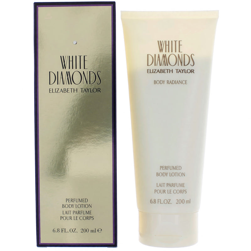 Elizabeth Taylor White Diamonds Perfumed Body Lotion for Women 6.8 oz