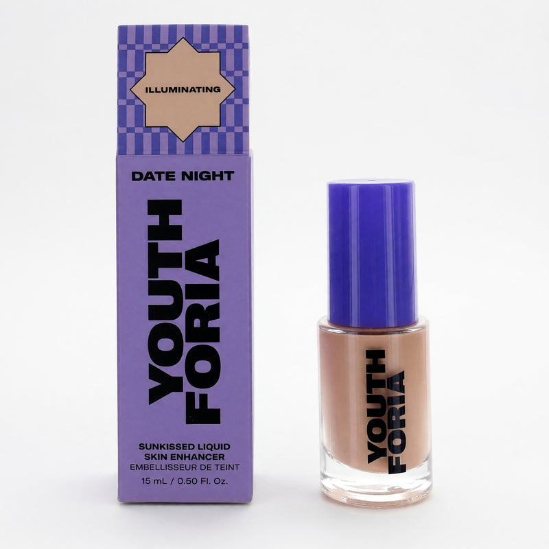 Youthforia Date Night Sunkissed Liquid Skin Enhancer- Illuminating 0.5 oz