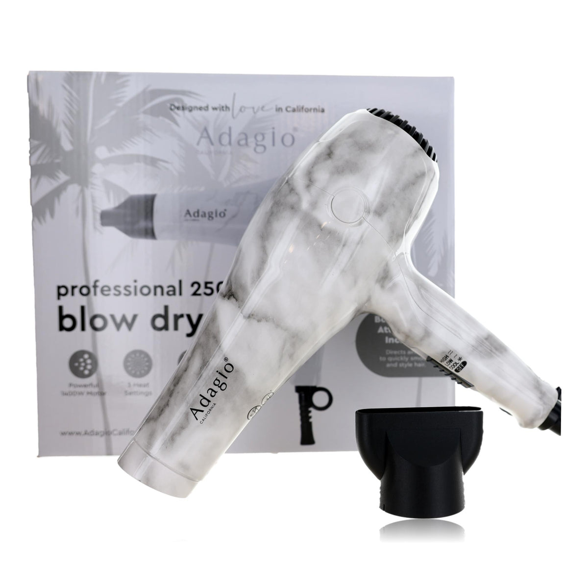 Adagio Professional 2500 Blow Dryer by Adagio Marble