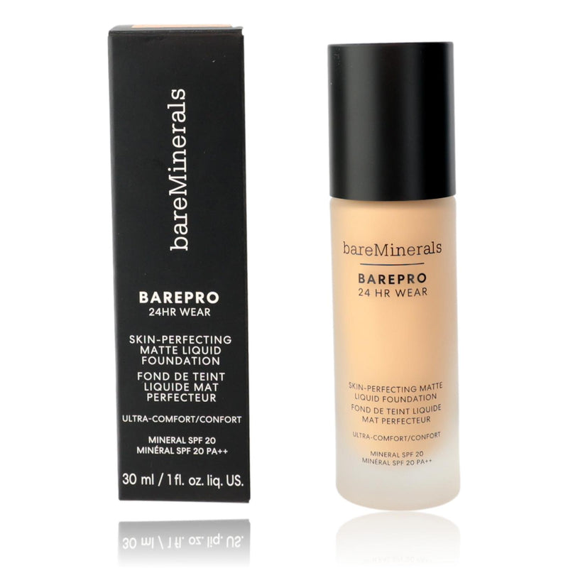 bareMinerals BarePro 24hr Wear, 1 oz Matte Liquid Foundation Fair 15 Neutral