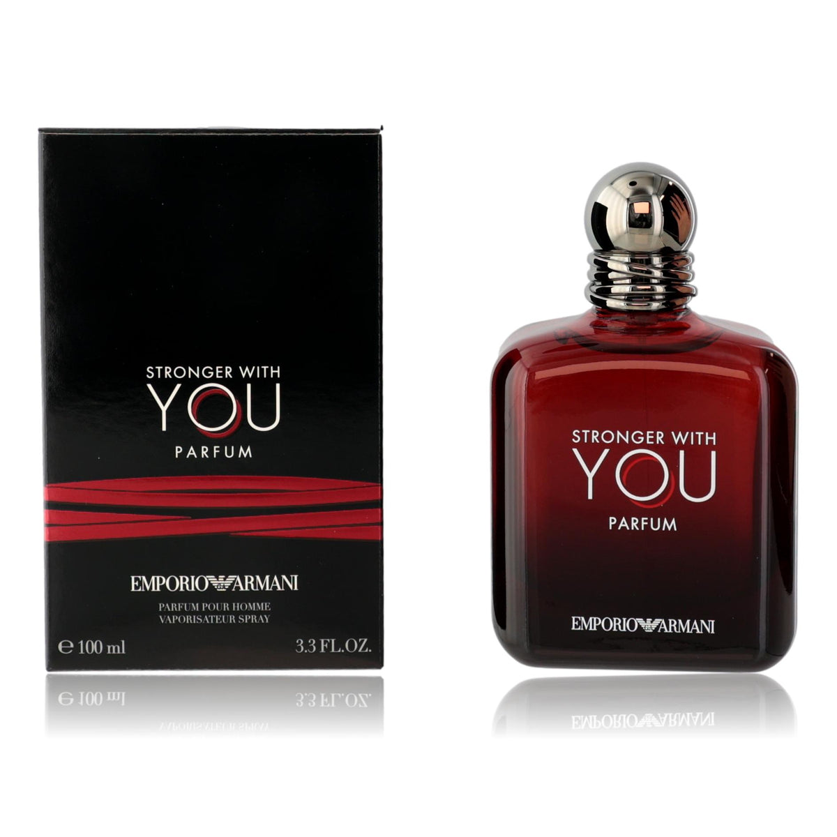 Emporio Armani Stronger with You Parfum Spray for Men – 3.3 oz