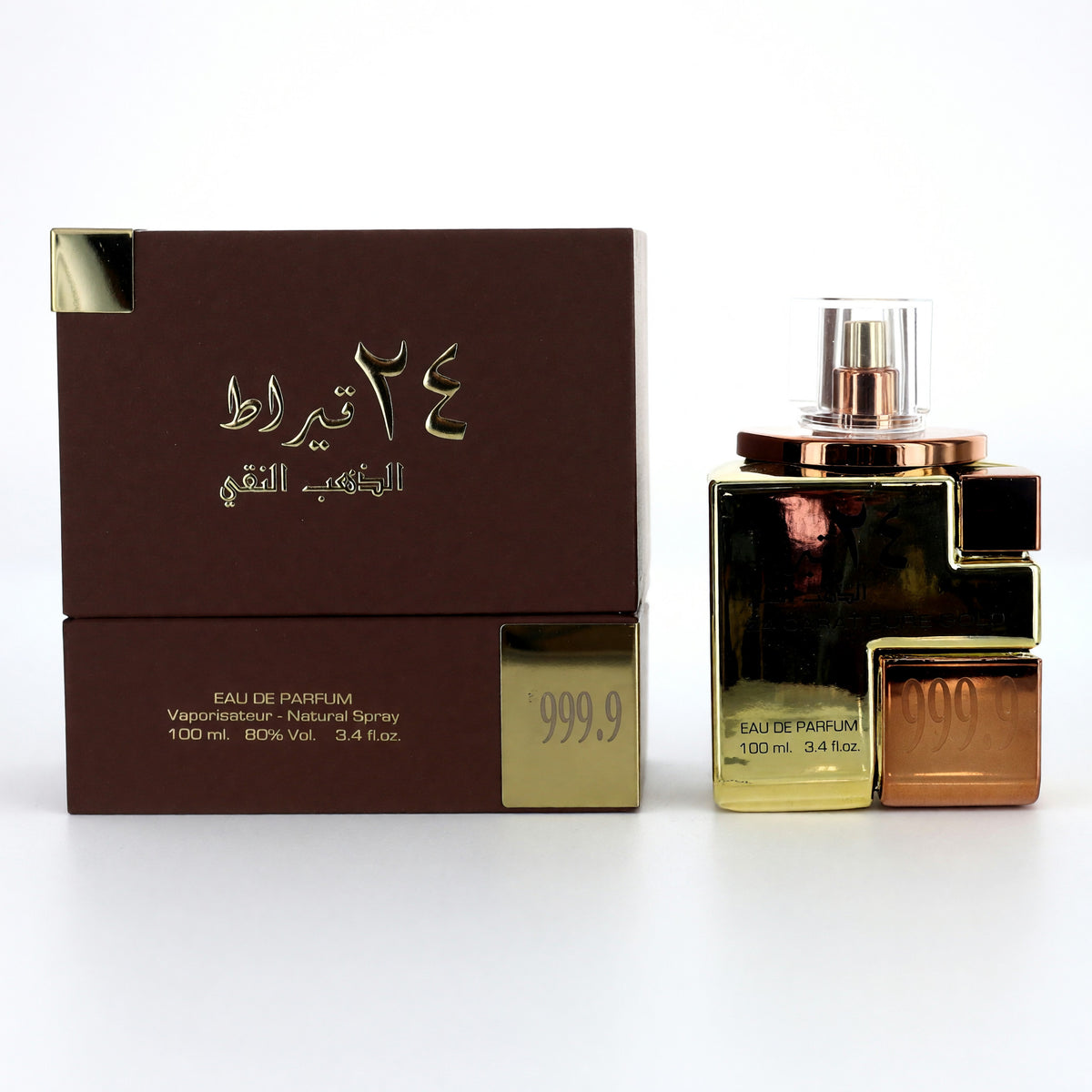 Lattafa 24 Carat Pure Gold Eau de Parfum 3.4 oz product image