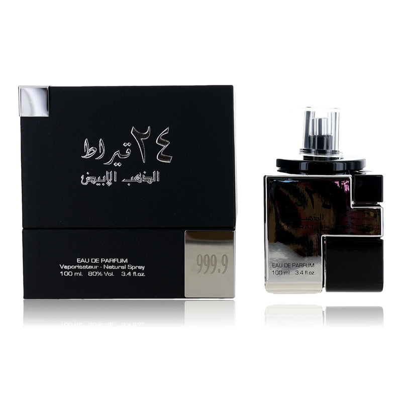 Lattafa 24 Carat White Gold Eau de Parfum 3.4 oz product image