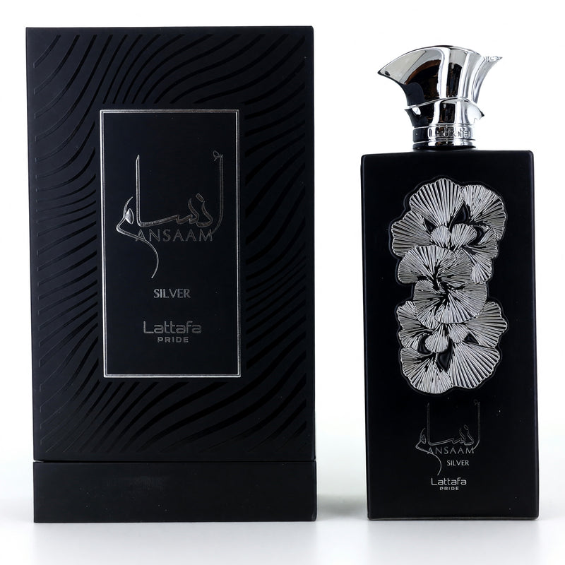 Lattafa Ansaam Silver Eau de Parfum 3.4 oz product image