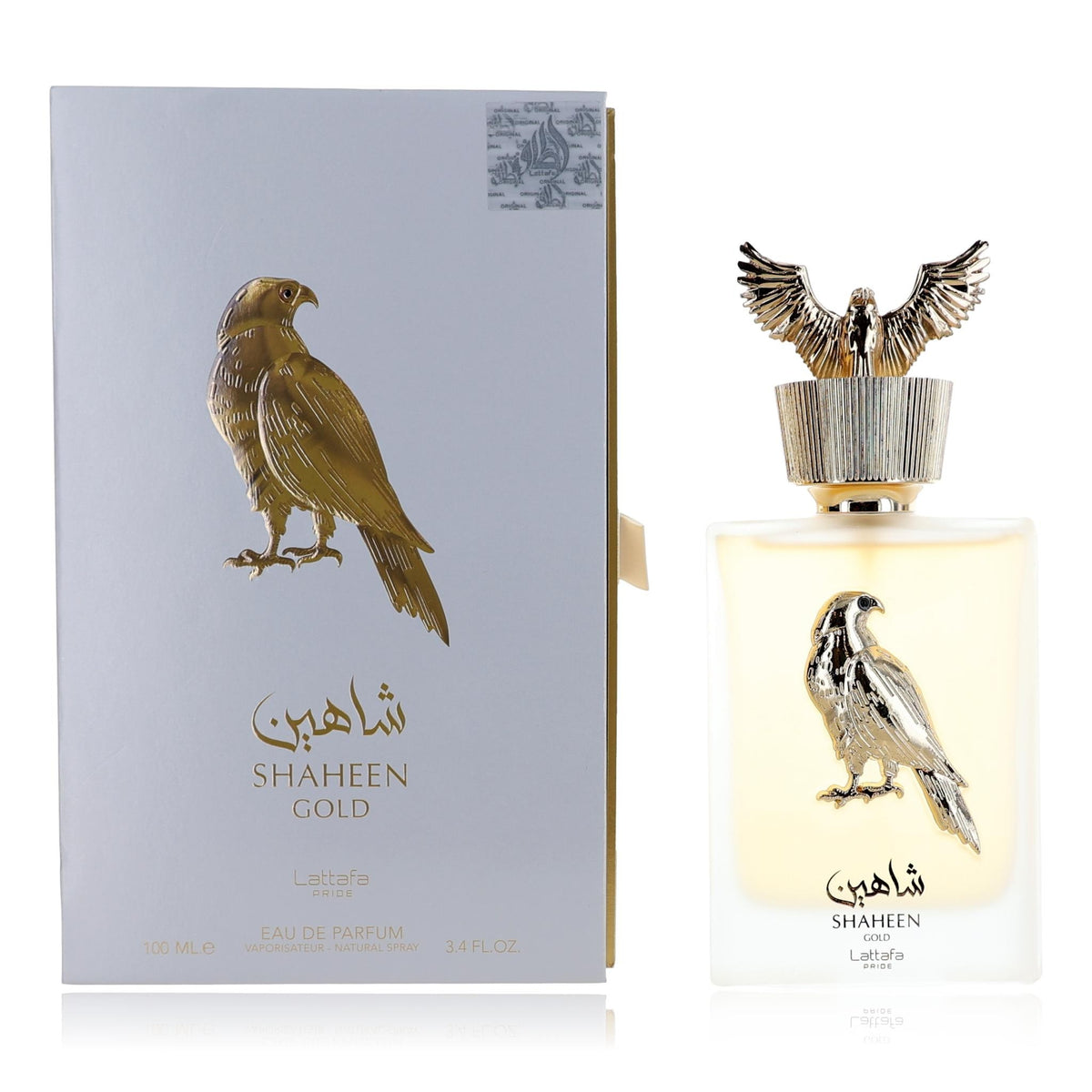 Lattafa Shaheen Gold Eau de Parfum 3.4 oz product image