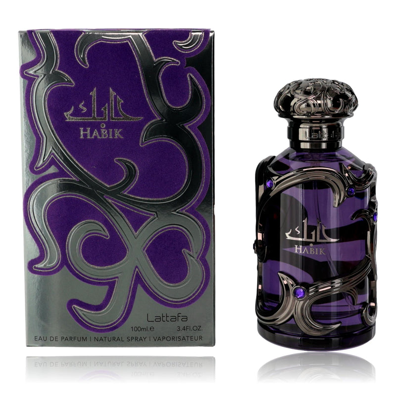 Lattafa Habik Eau de Parfum Spray for Men – 3.4 oz