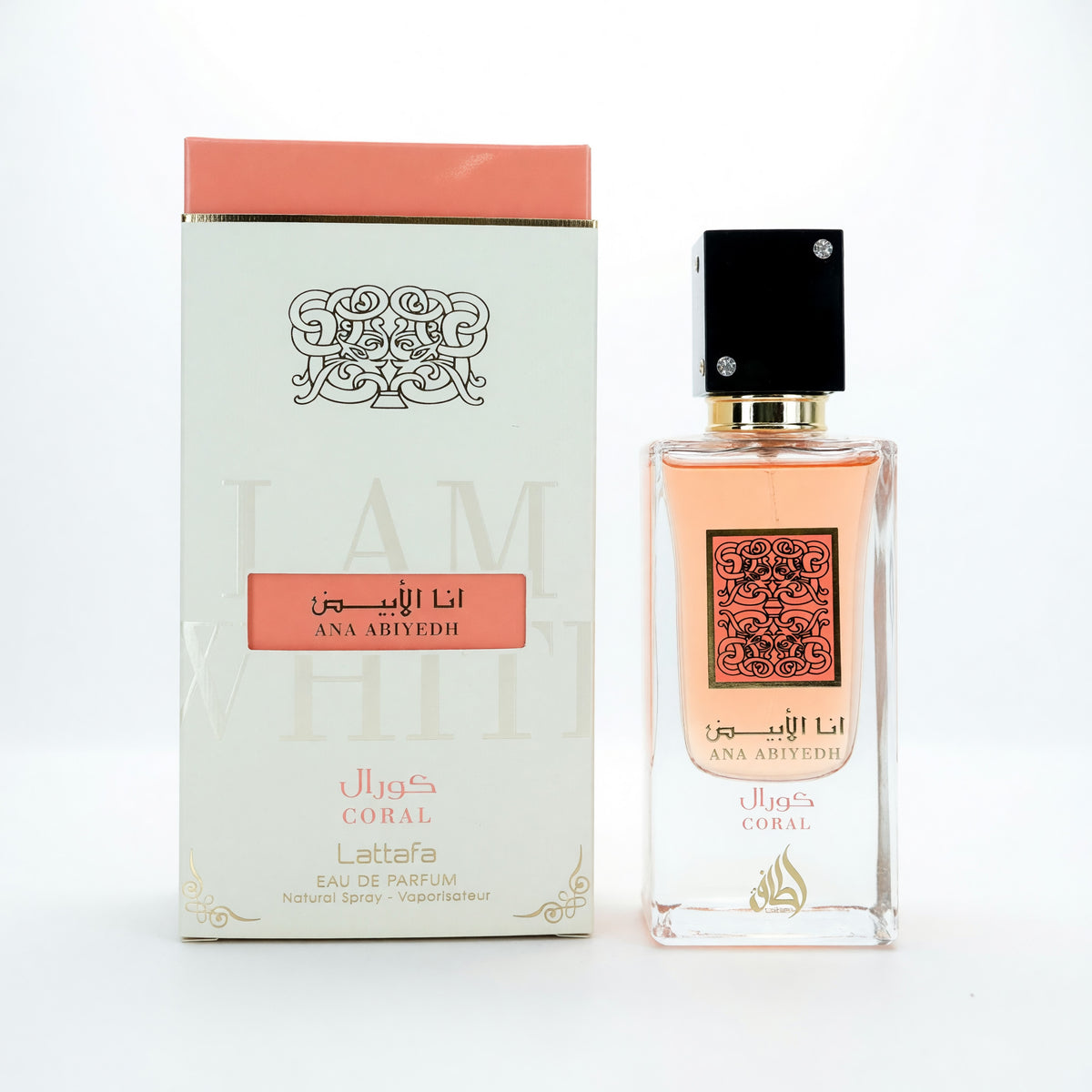 Lattafa Ana Abiyedh Coral Eau de Parfum 2 oz product image