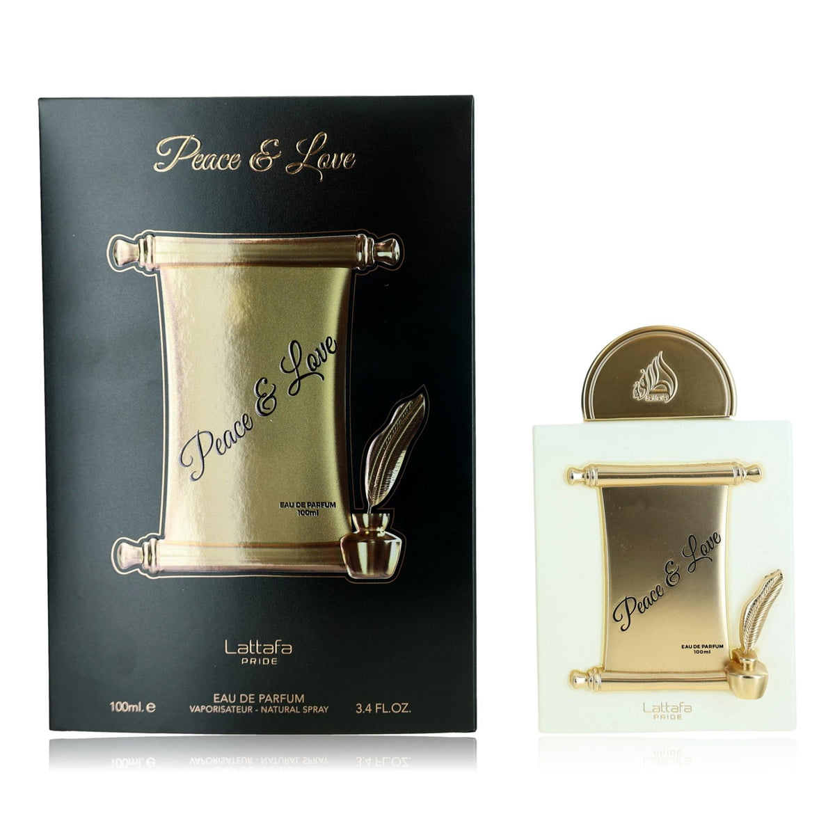 Lattafa Pride Peace & Love Eau de Parfum 3.4 oz product image