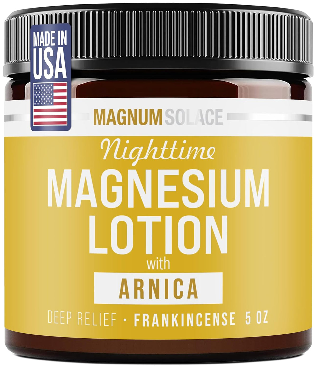 Nighttime Magnesium Lotion with Arnica, 5 oz Lotion Frankincense