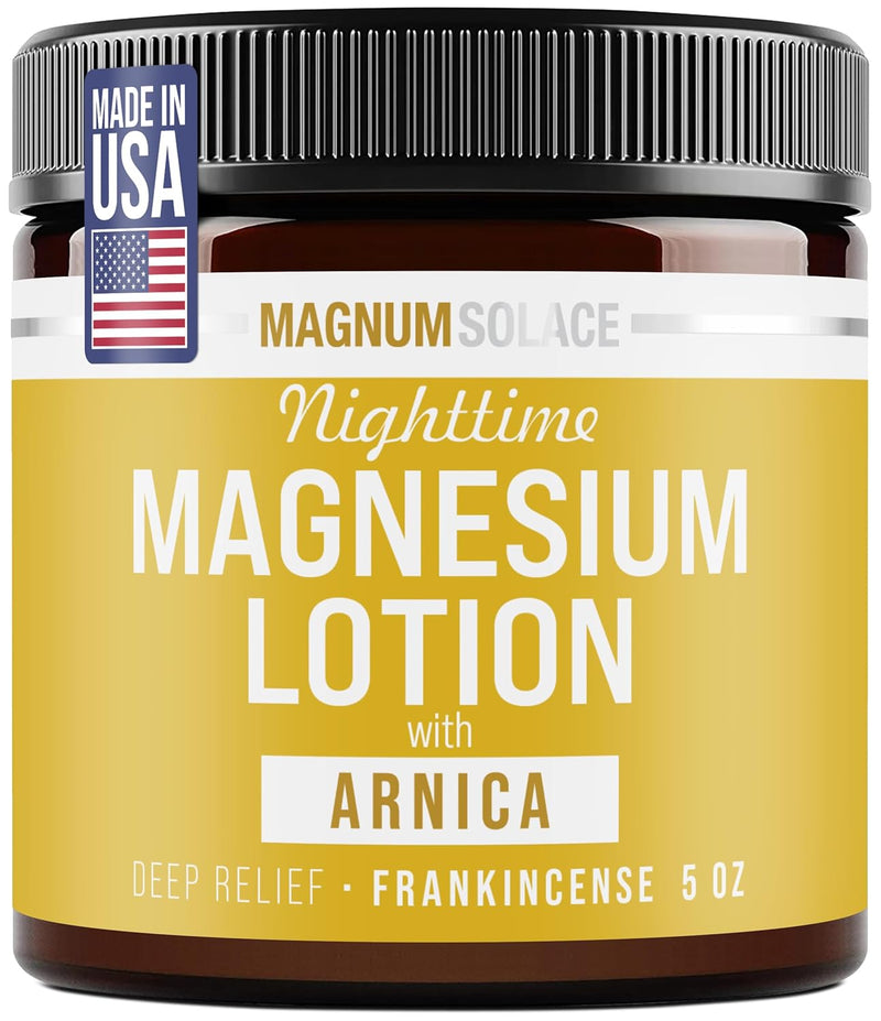 Nighttime Magnesium Lotion with Arnica, 5 oz Lotion Frankincense