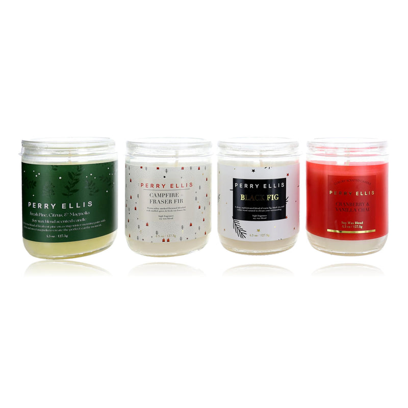 Perry Ellis Joy 4-piece variety candle set