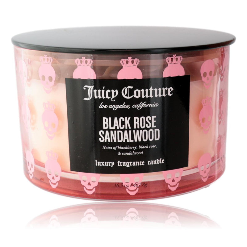 Juicy Couture Black Rose Sandalwood candle 16.5 oz