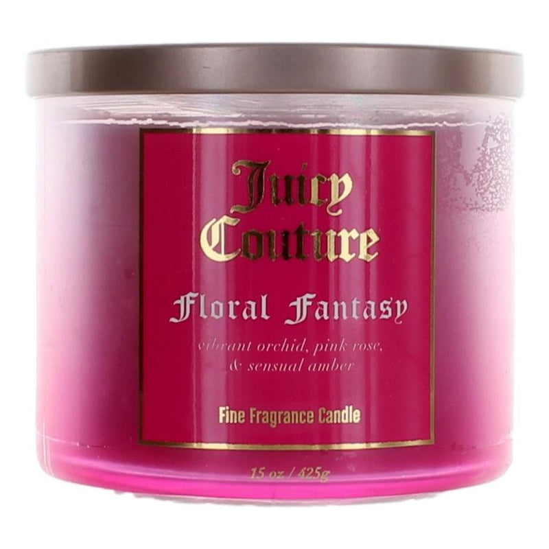 Juicy Couture Floral Fantasy candle 14.5 oz