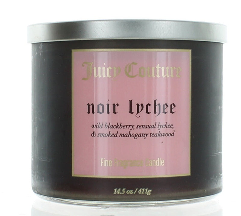 Juicy Couture Noir Lychee candle 14.5 oz