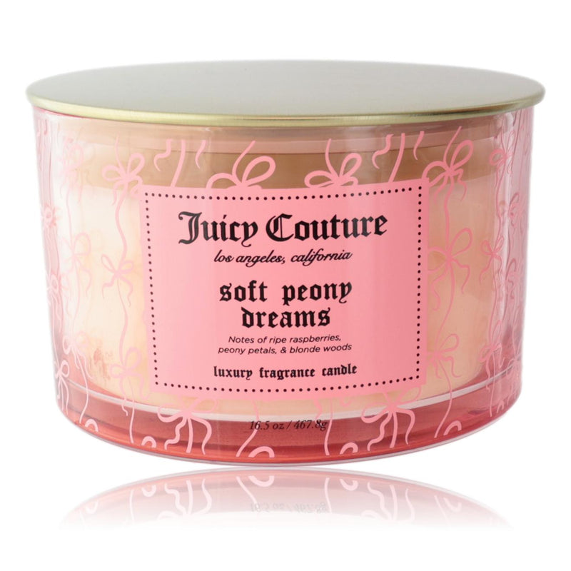 Juicy Couture Soft Peony Dreams candle 16.5 oz