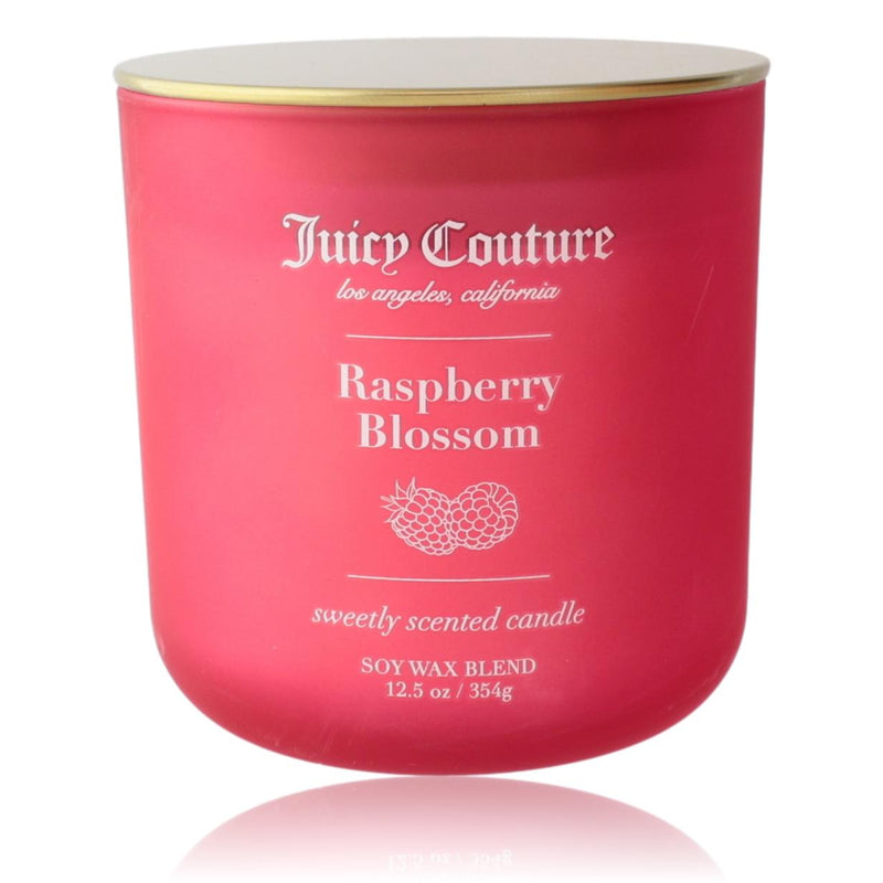 Juicy Couture Raspberry Blossom candle 12.5 oz