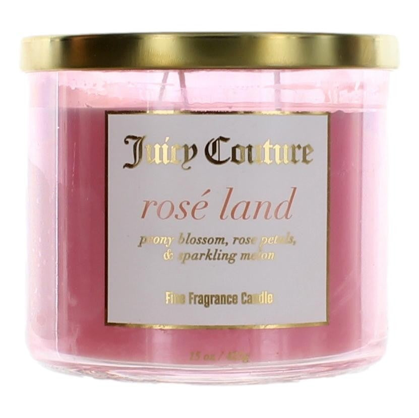 Juicy Couture Rose Land candle 14.5 oz