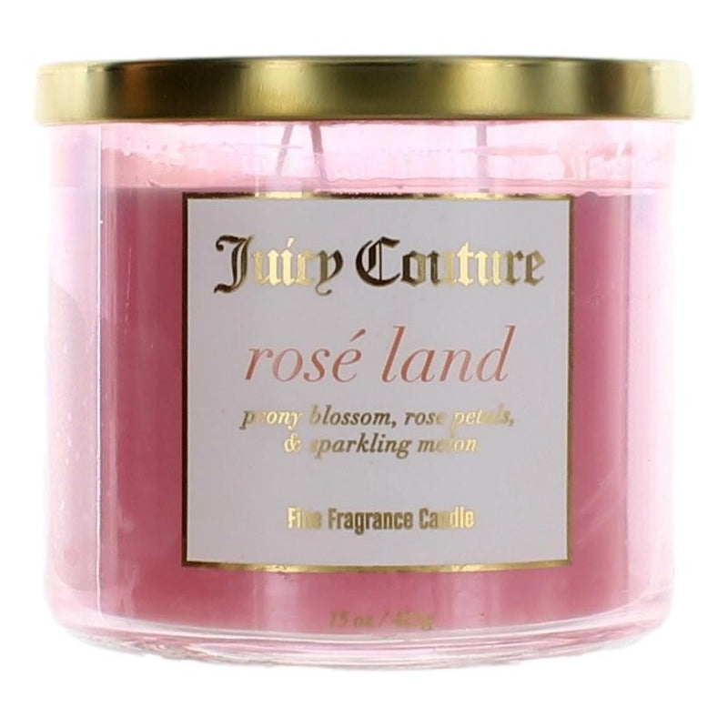 Juicy Couture Rose Land candle 14.5 oz