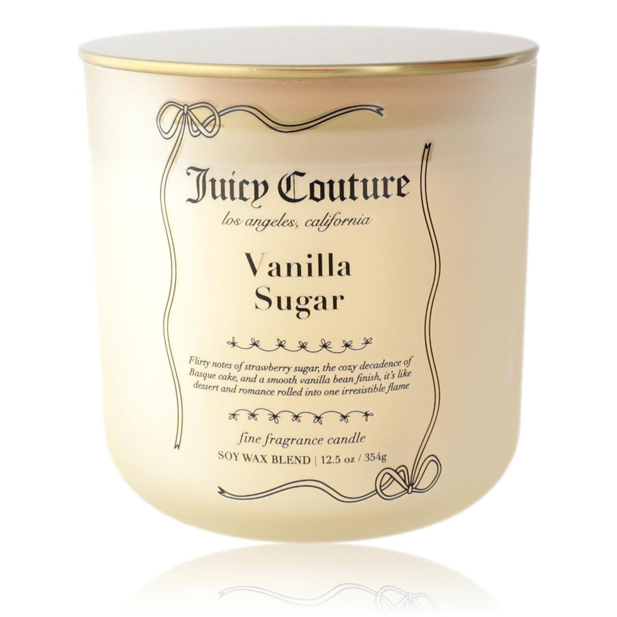 Juicy Couture Vanilla Sugar candle 12.5 oz