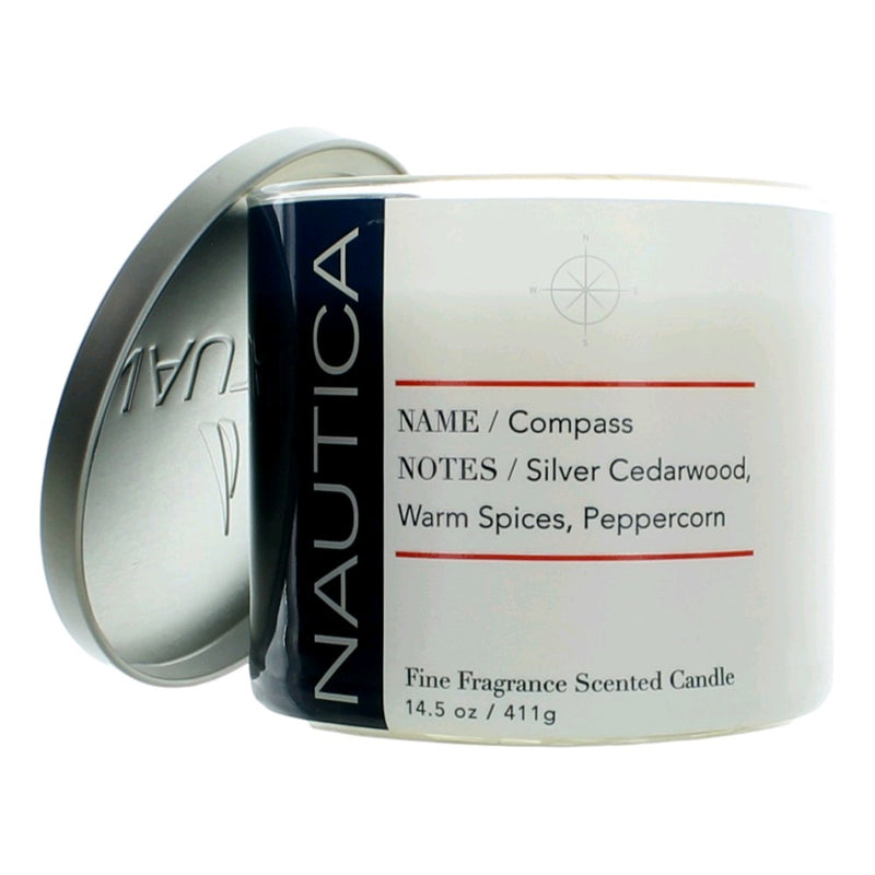 Nautica Compass candle 14.5 oz