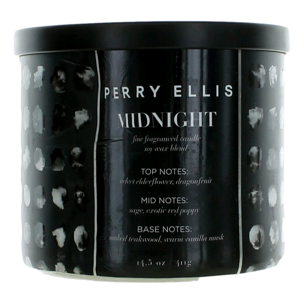 Perry Ellis Midnight candle 14.5 oz
