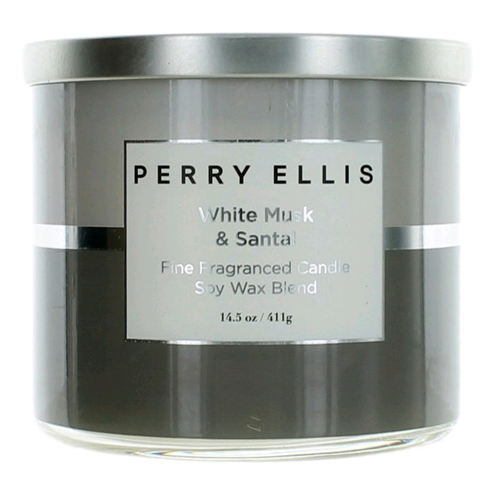 Perry Ellis White Musk & Santal candle 14.5 oz