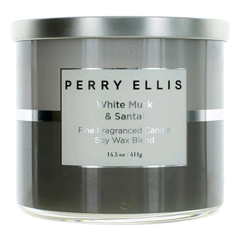Perry Ellis White Musk & Santal candle 14.5 oz