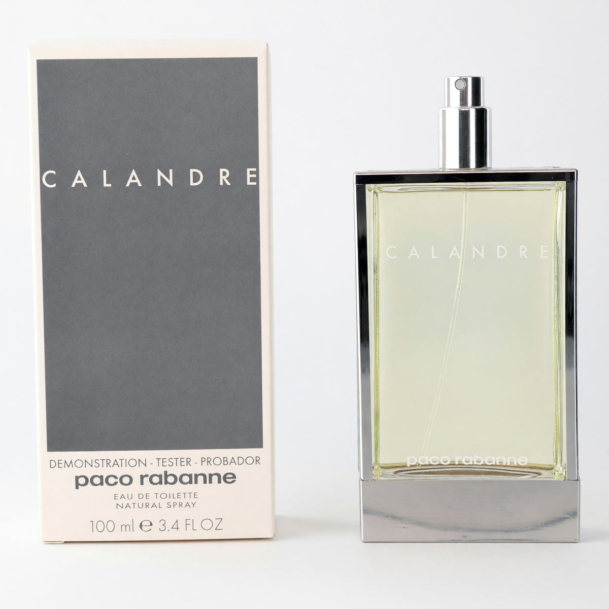 Paco Rabanne Calandre Eau de Toilette Spray for Women TESTER – 3.4 oz